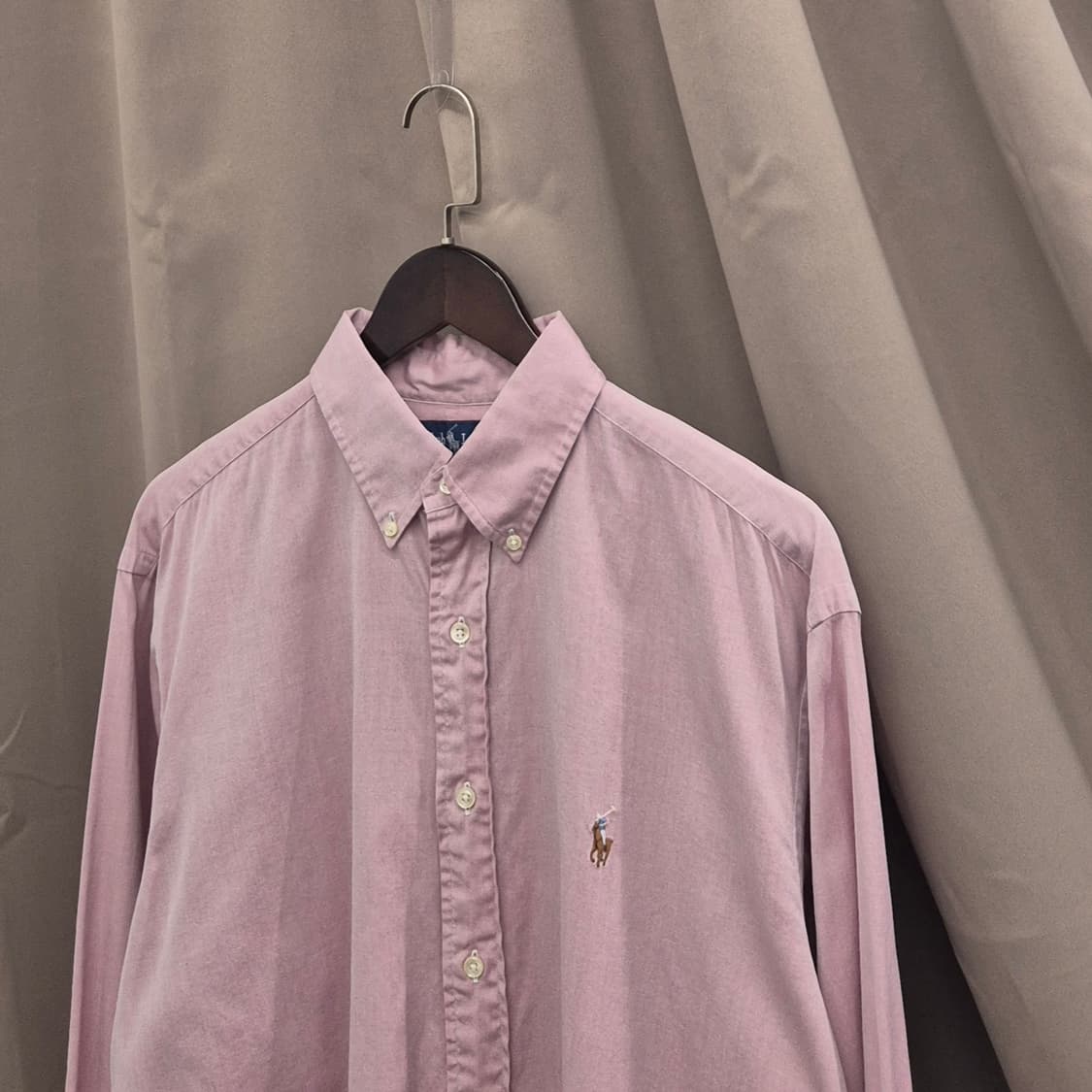 폴로 랄프로렌 야머스 핀포인트 옥스포드 셔츠 L 상품이미지2