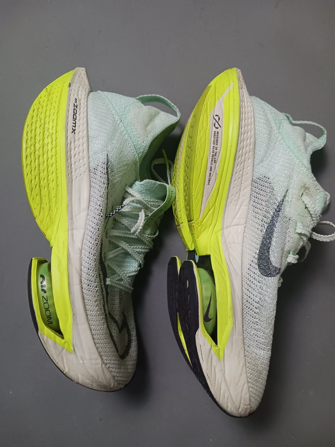 [260] 정품 나이키 에어줌 알파 플라이 넥스트% 2 민트 폼 운동화 상품이미지5