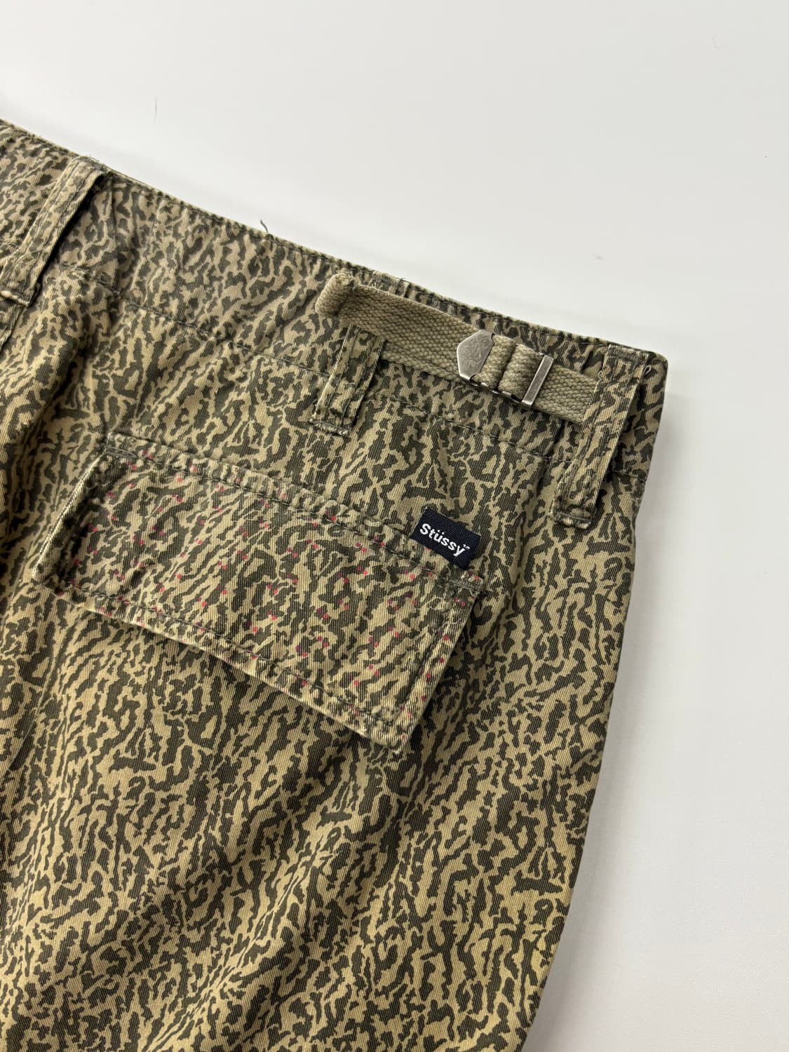 Stussy 스투시 레오파드 카고 팬츠 상품이미지7