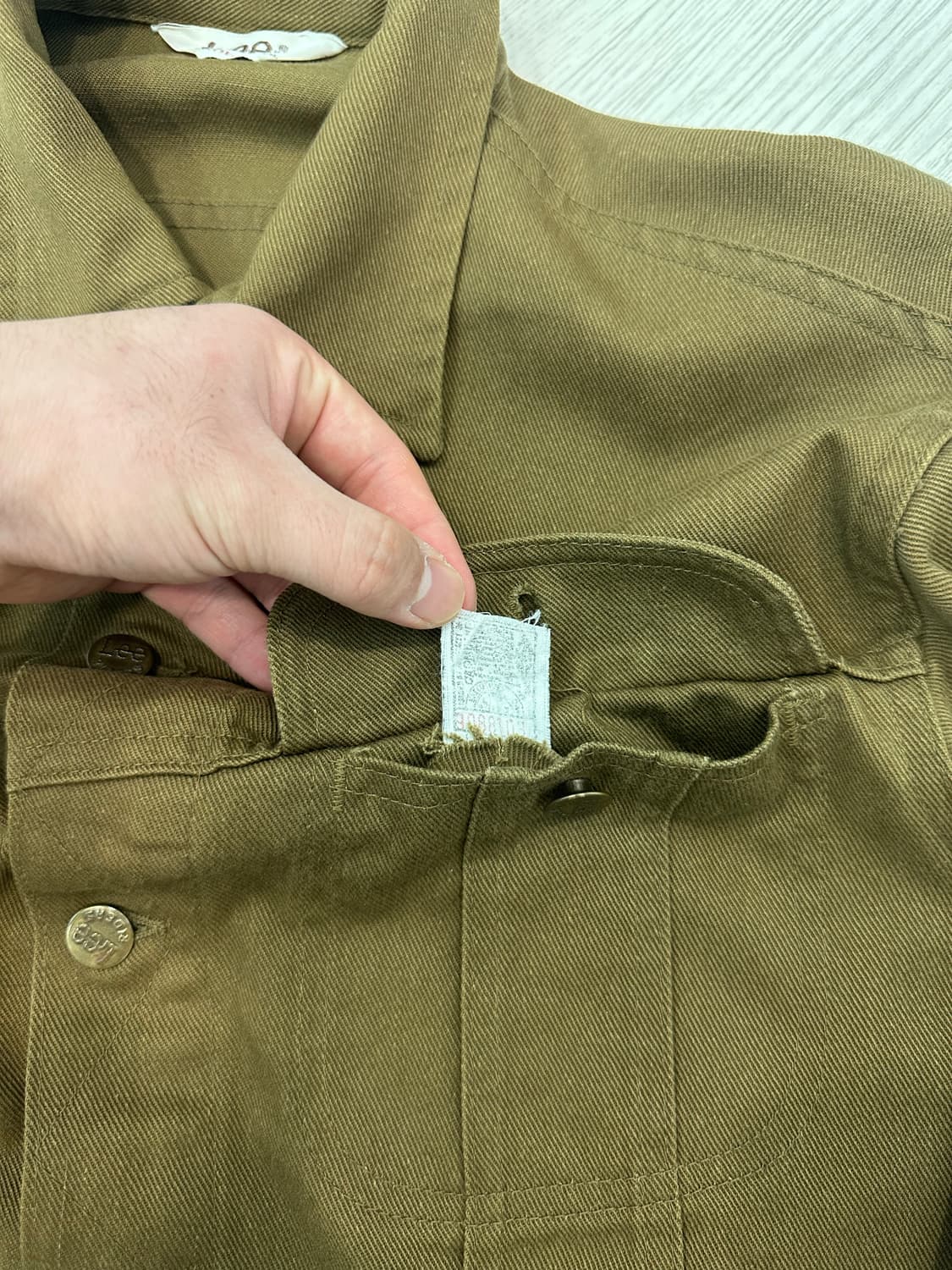 🇺🇸 70s USA 리 Lee westerner 모카 자켓 (105) 상품이미지4