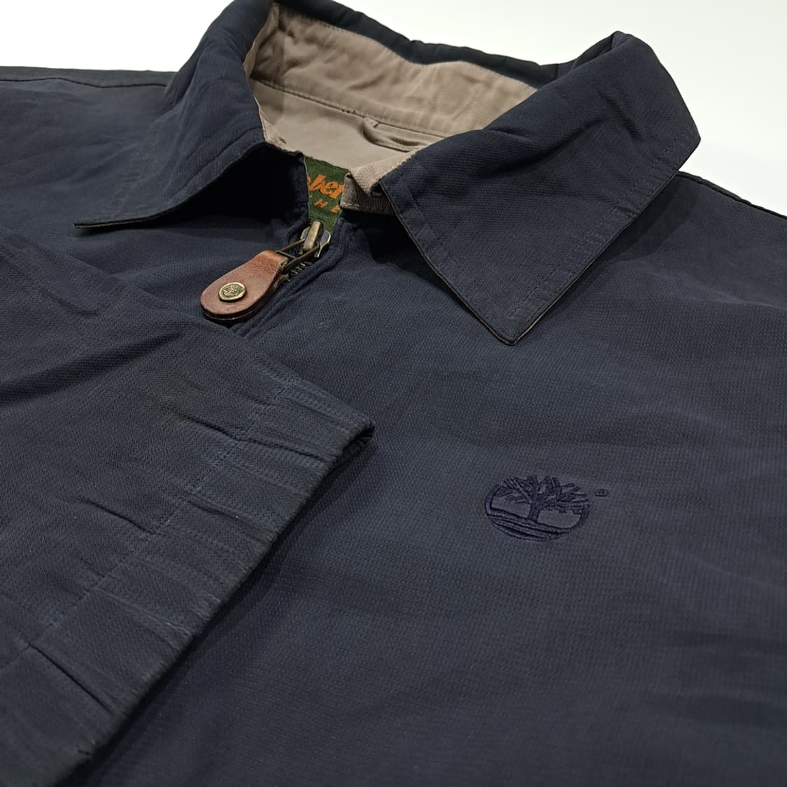 CL844 S 팀버랜드 00s 가죽풀러 네이비 블루종 자켓 아우터 상품이미지6