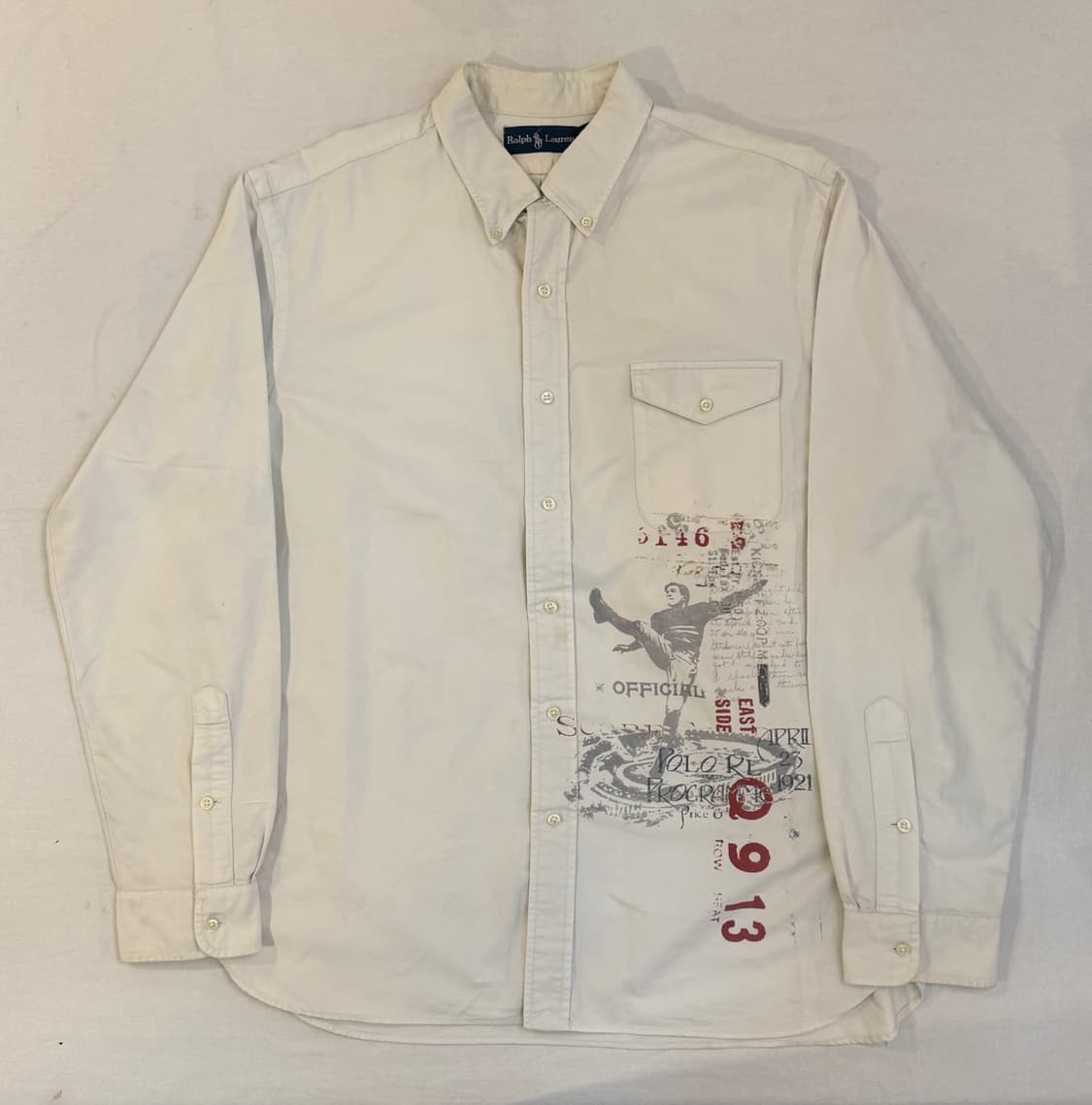 폴로 랄프로렌 사커 플라잉 맨 옥스포드 셔츠 상품이미지1