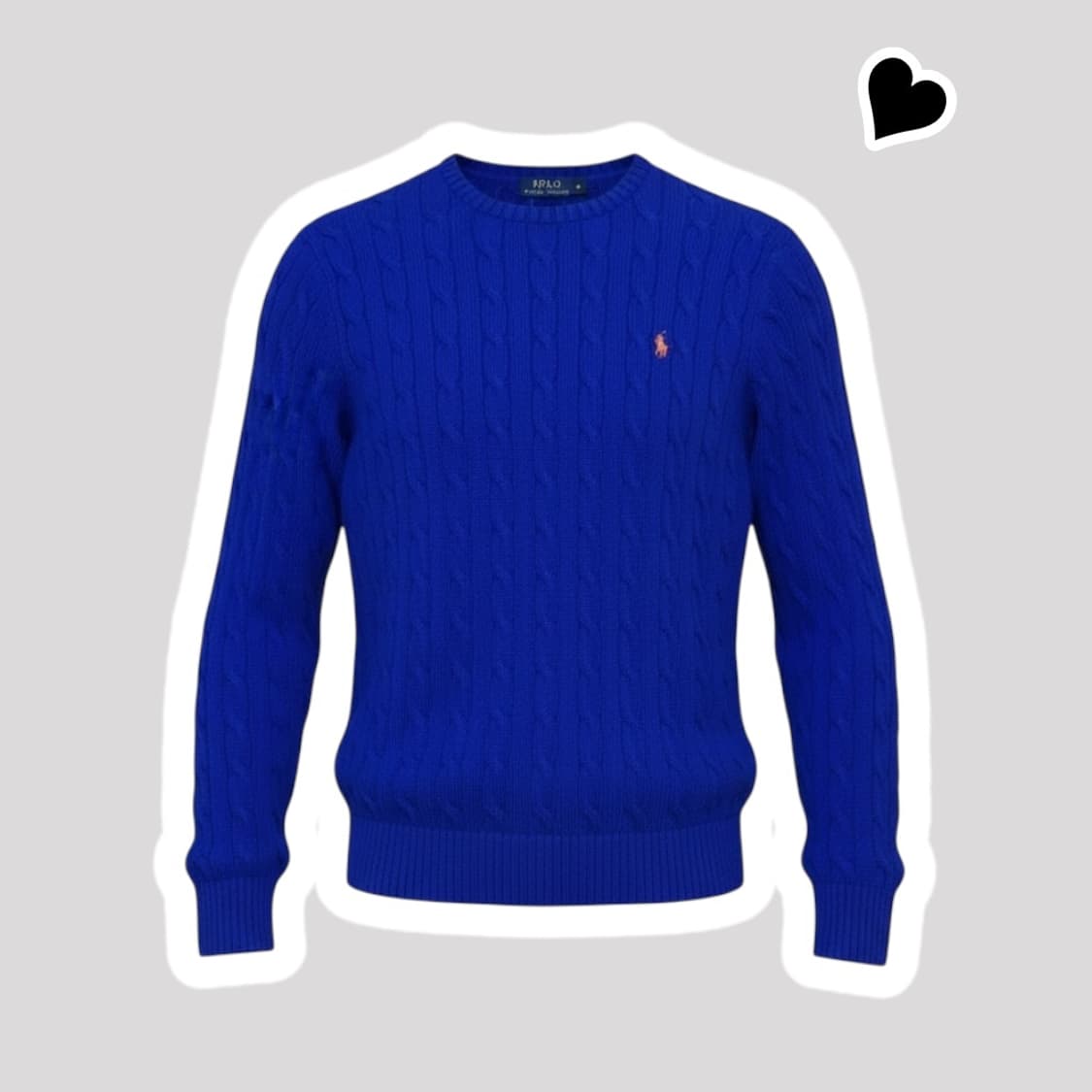 신형 폴로 랄프로렌 딥블루 니트 상품이미지1