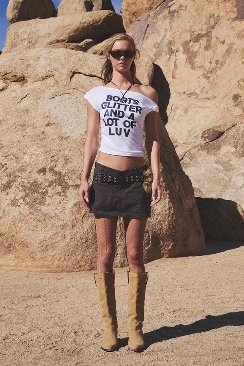 에즈이프캘리 WASHING CARGO LOW-RISE SKIRT 상품이미지2