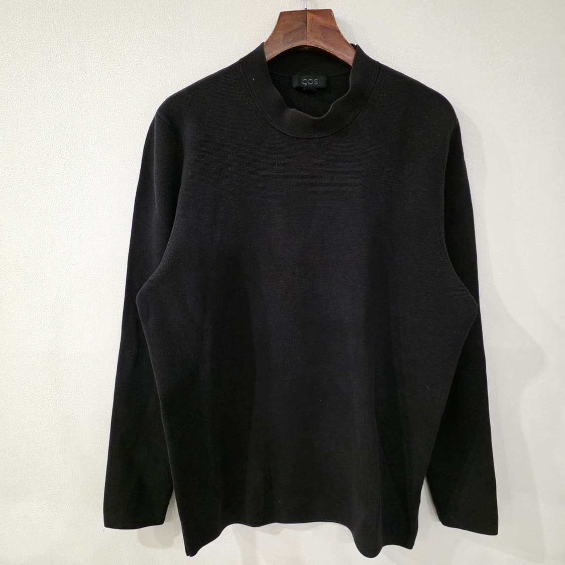 COS 코스 블랙 면니트 S 상품이미지1