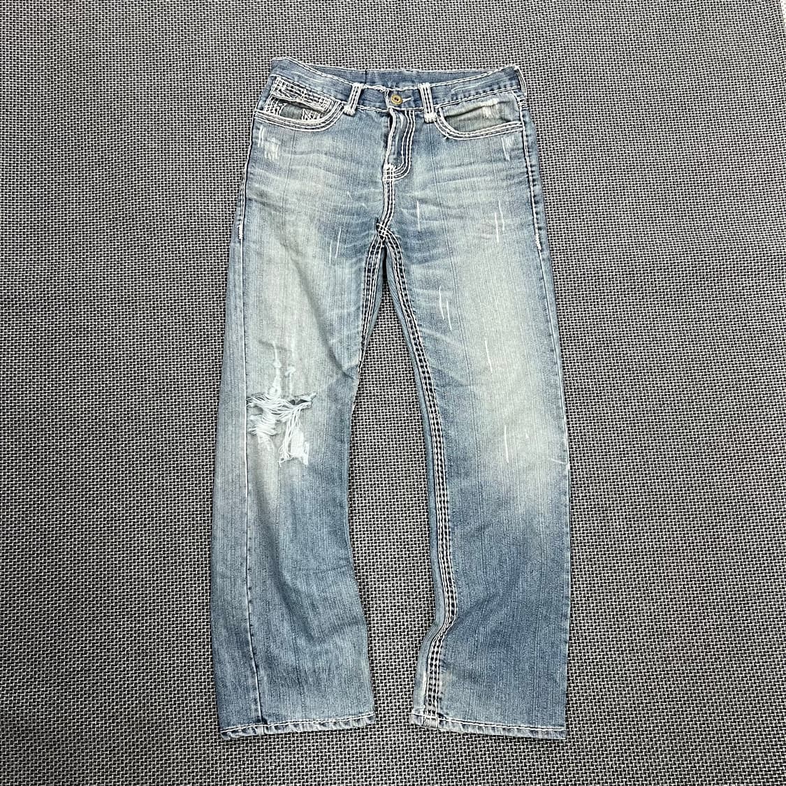 트루릴리전 빌리 빅 티 데님팬츠 상품이미지1