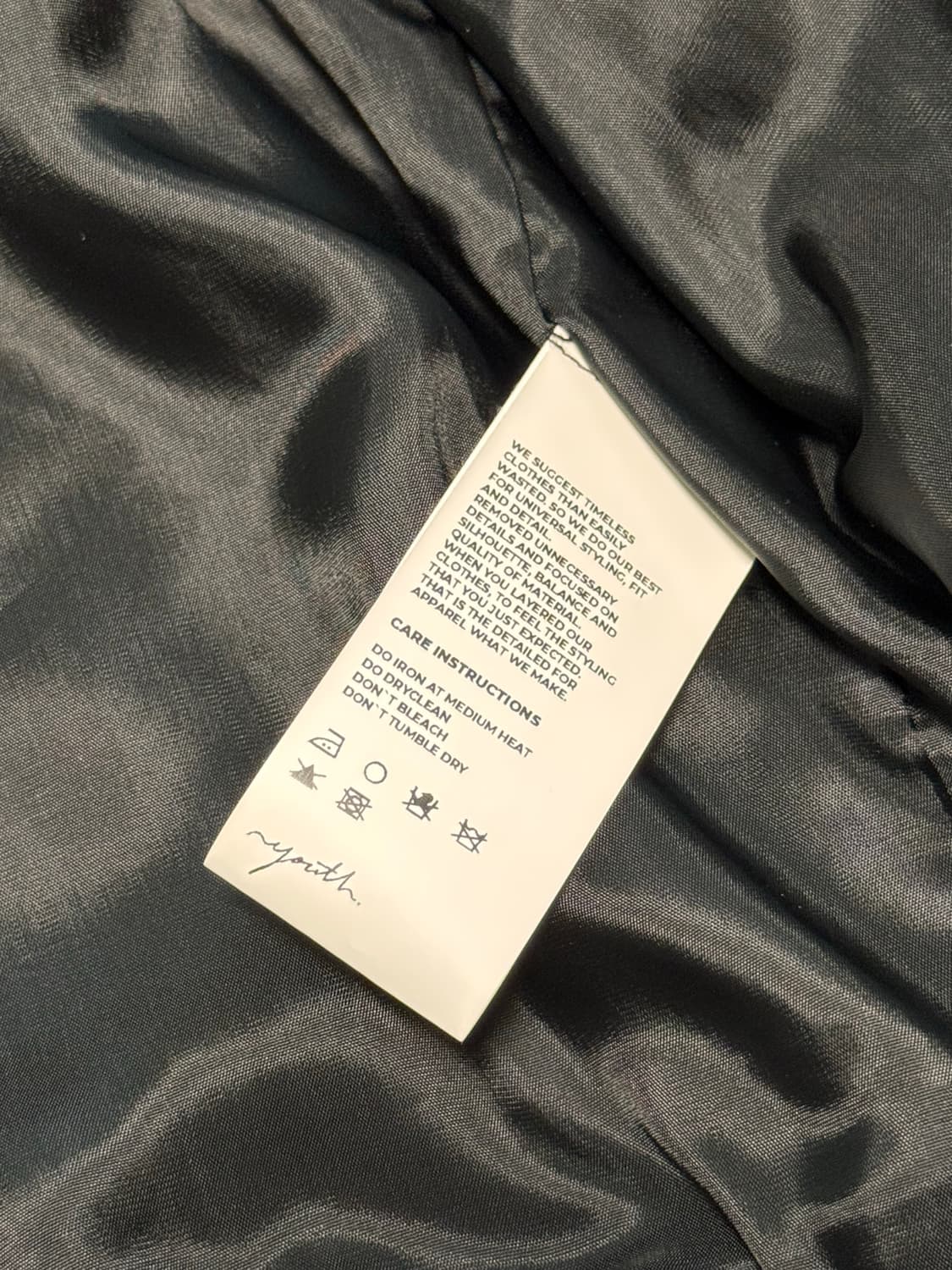 [L] 유스 크리즈 트랙자켓 블랙 상품이미지6