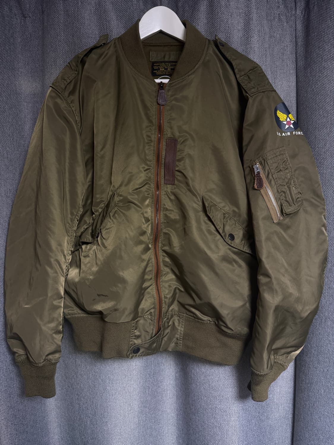 브론슨 L-2B 항공자켓 올리브 44 상품이미지1