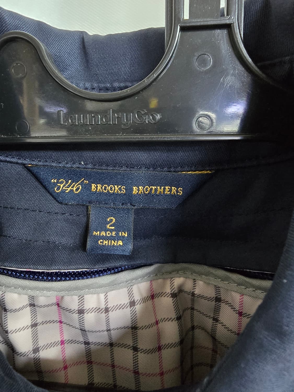 브룩스브라더스 네이비 트렌치 코트 (1872) 상품이미지3