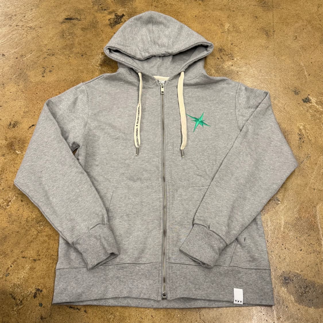 [정품/S] 투바투 투모로우바이투게더 굿즈 별 후드집업 그레이 b14 상품이미지2