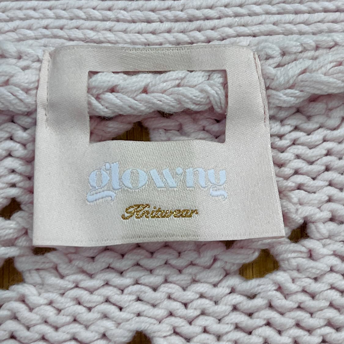 Glowny 나오미 펀칭 가디건 핑크 상품이미지6