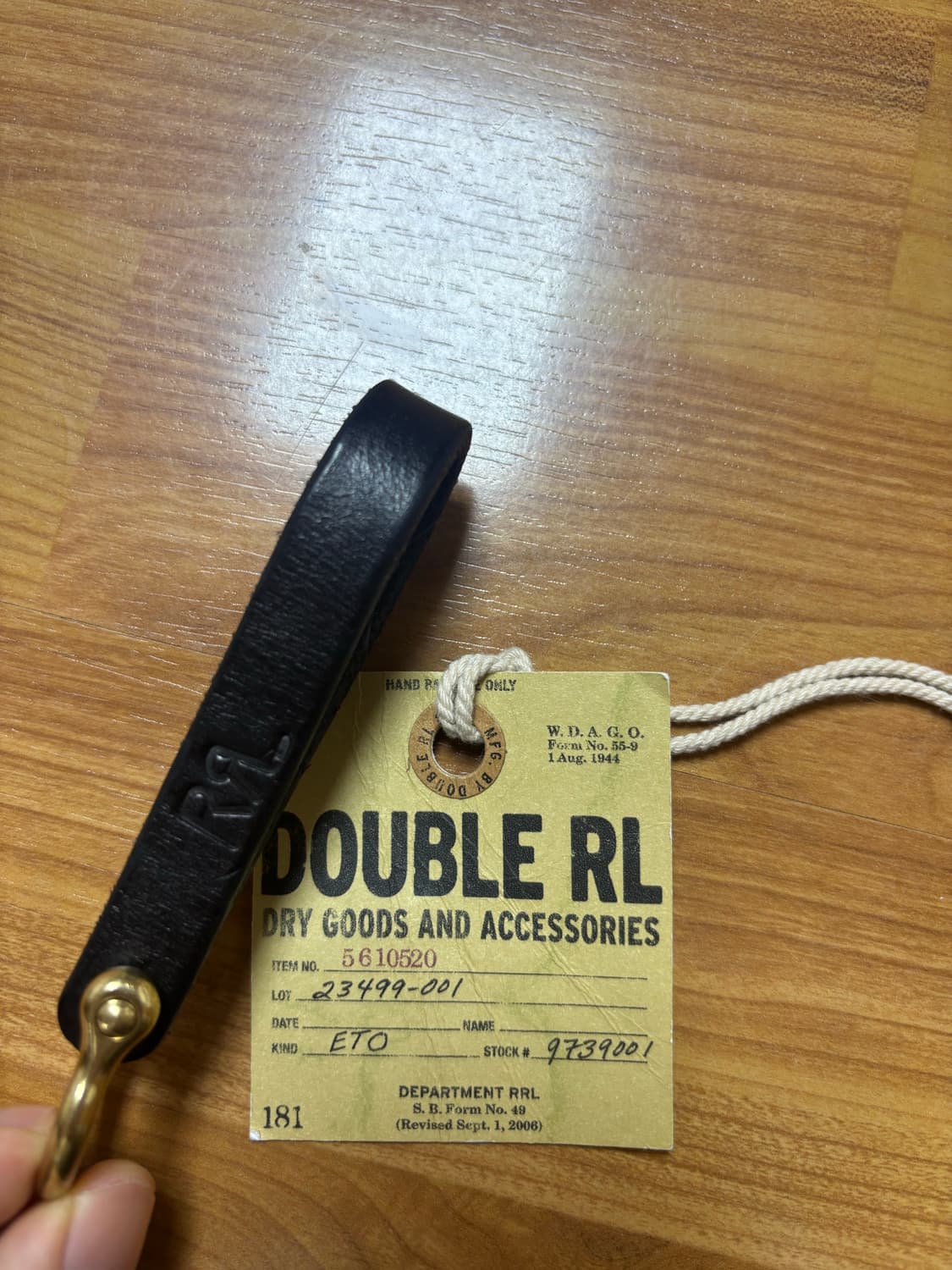 RRL 더블알엘 키링 팝니다. 상품이미지1