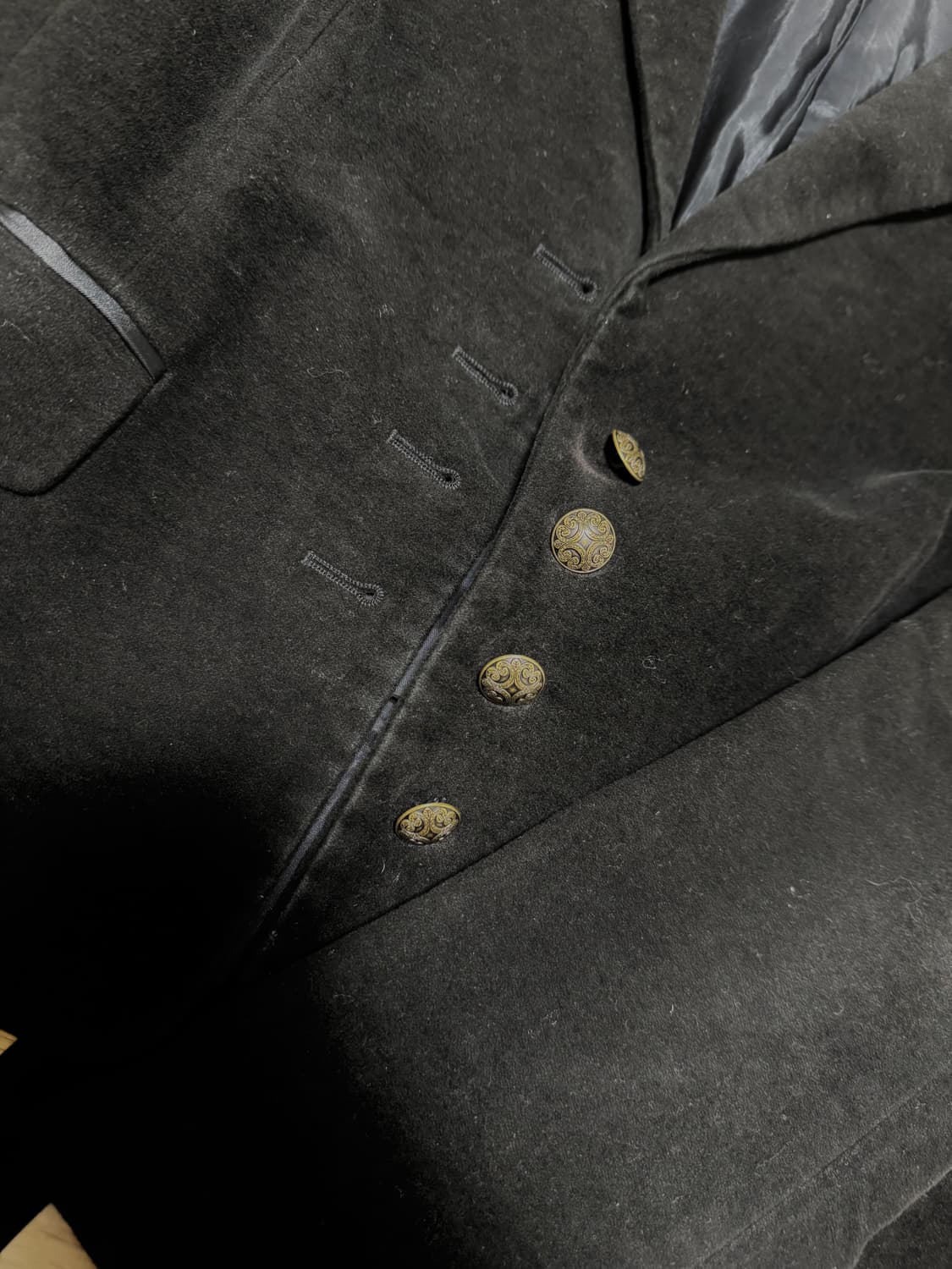 vintage velvet jacket 상품이미지3