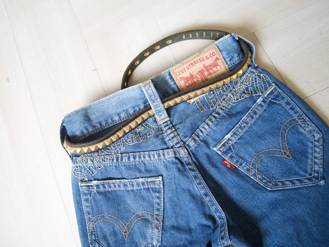 [LOVE GIRLS MARKET] stud leather belt 상품이미지4