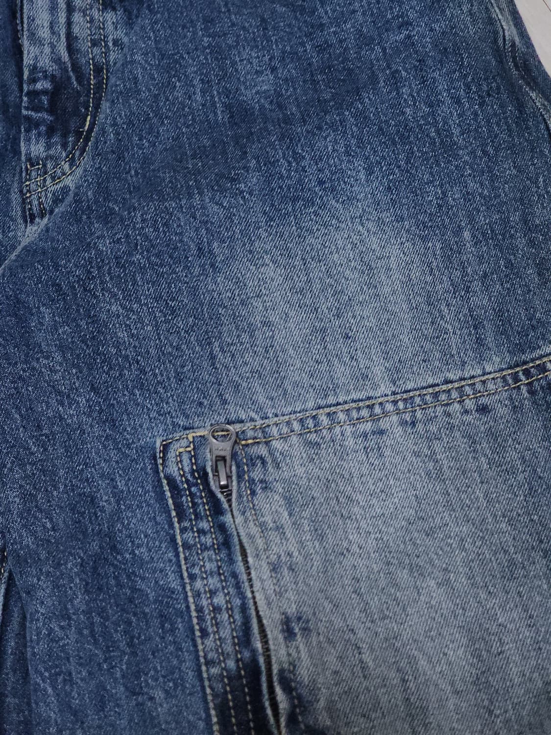 THEVINYLHOUSE FLIGHT DENIM PANTS NAVY 상품이미지3