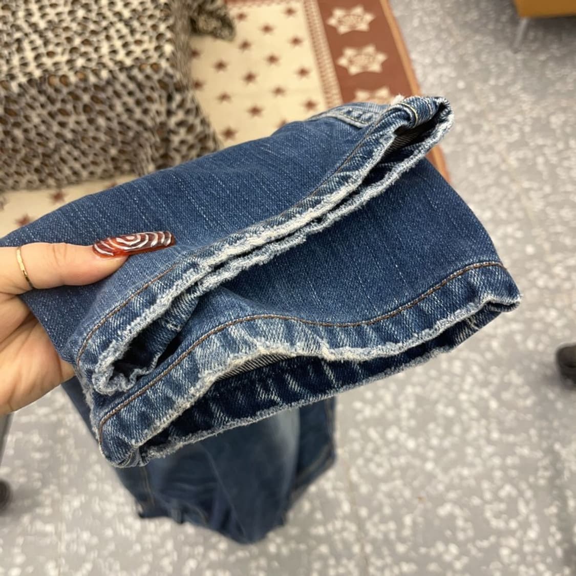 리바이스 504 빈티지 00's 워싱 데님 청바지 30인치 C09442 상품이미지8