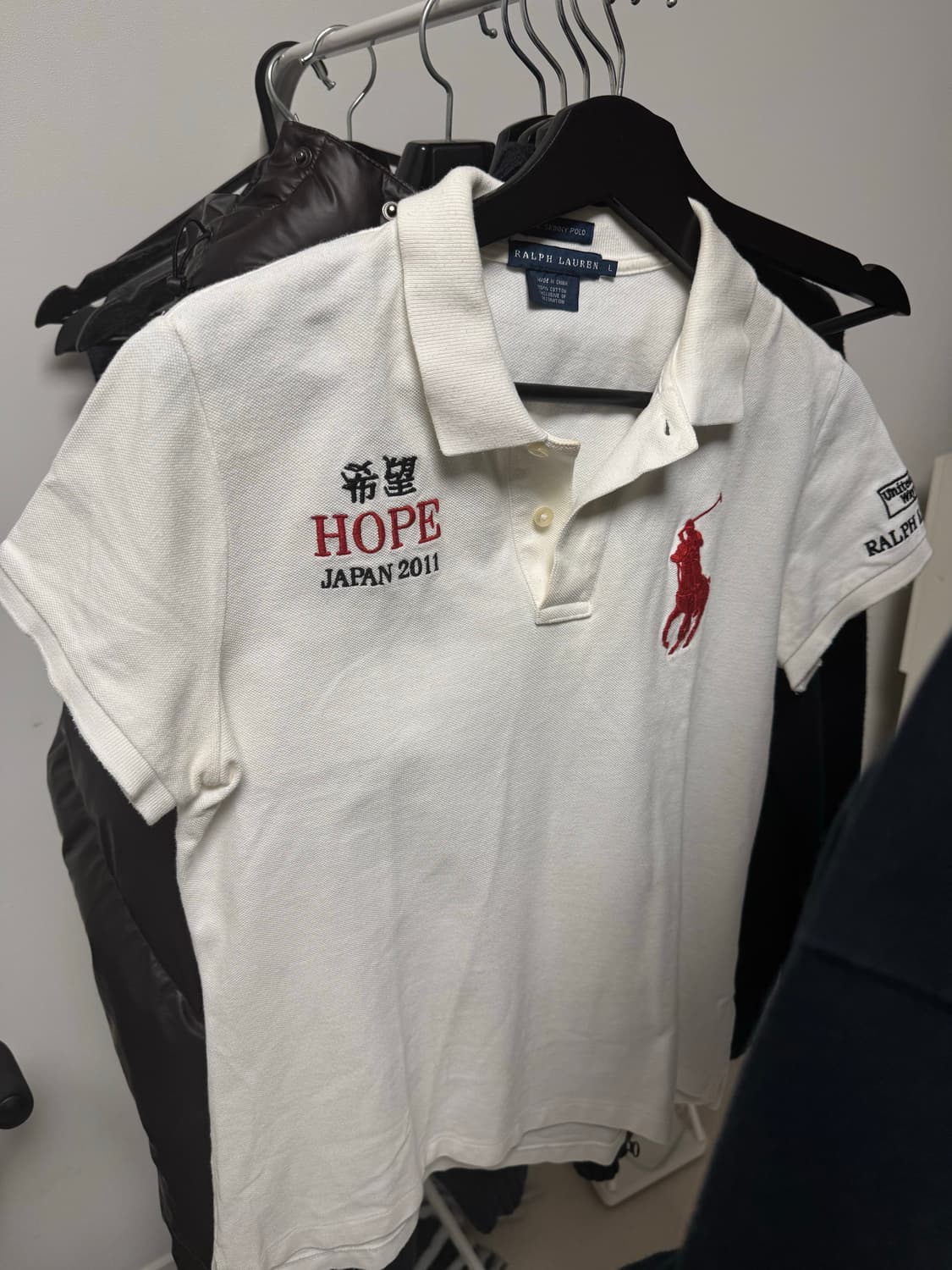 폴로 랄프로렌 JAPAN 2011 HOPE 빅포니 재팬 카라티 상품이미지1