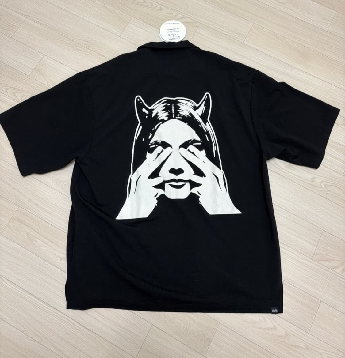 히스테릭 글래머 씨 노 이블 반팔셔츠 상품이미지2