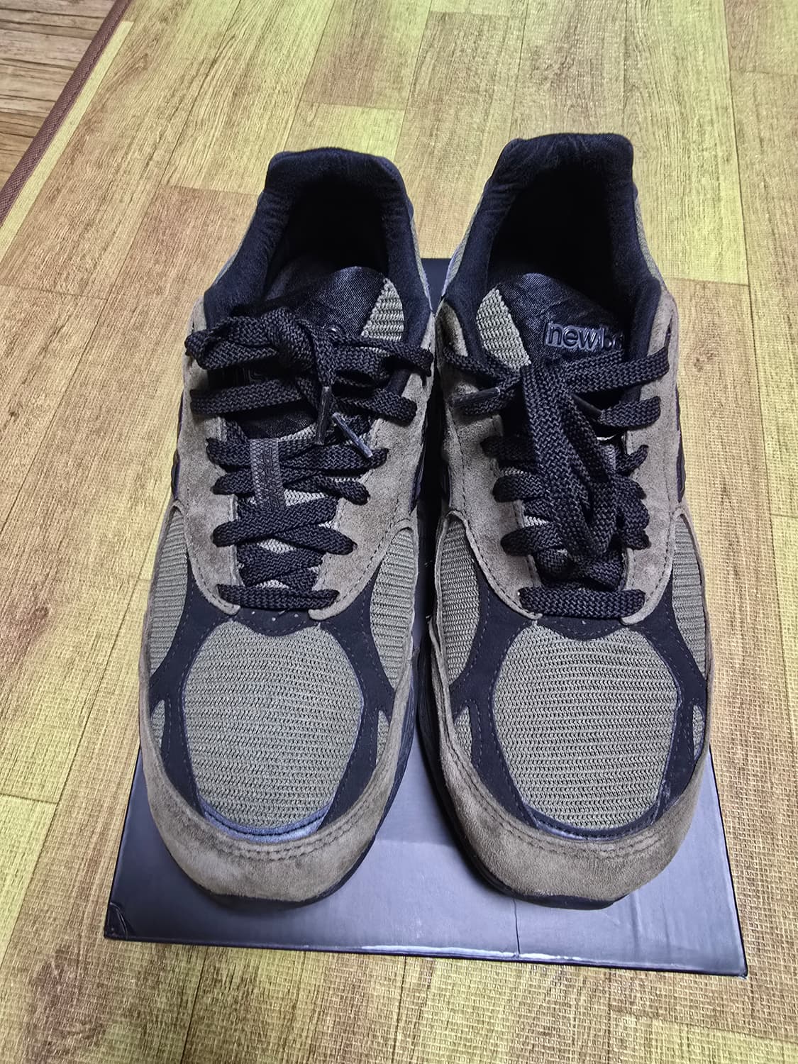 뉴발란스 x JJJ자운드 990v3 브라운 블랙 상품이미지1