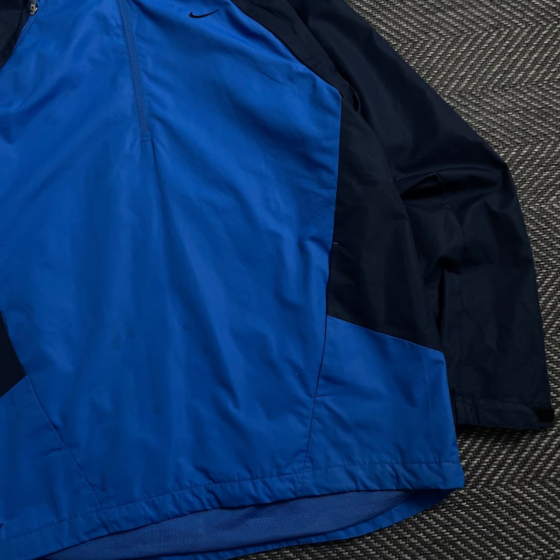 00s 나이키 올드스쿨 스우시로고 배색 바람막이 후드 웜업  o 4148 상품이미지2