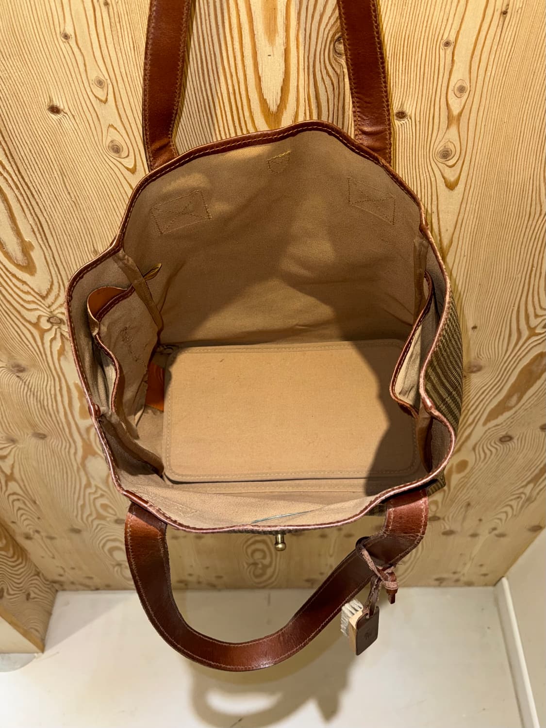 폴로 랄프로렌 글렌체크 토트백 상품이미지9