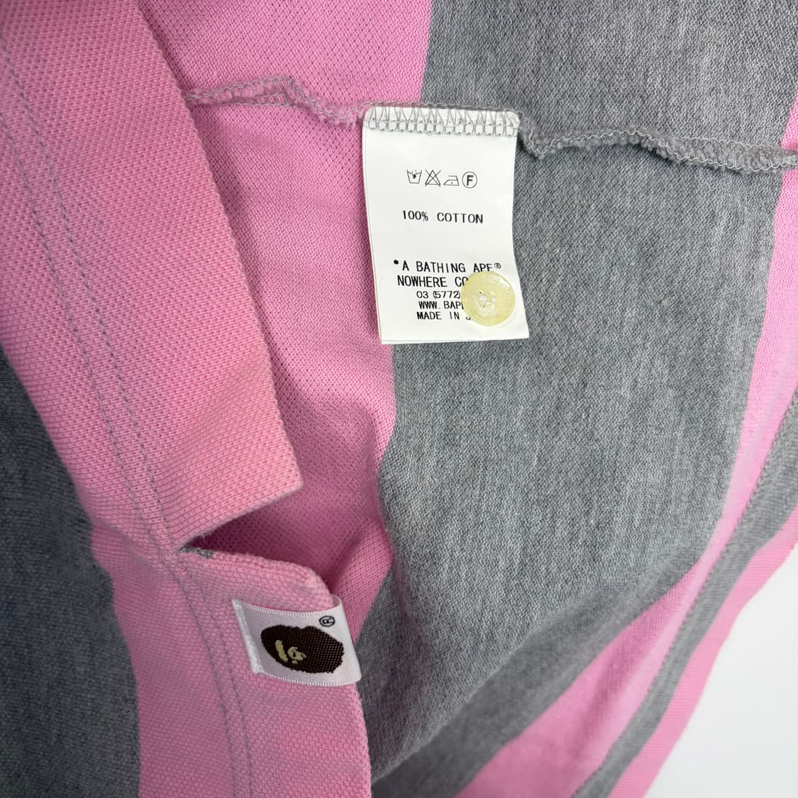 베이프 로고 카라 티셔츠 상품이미지6