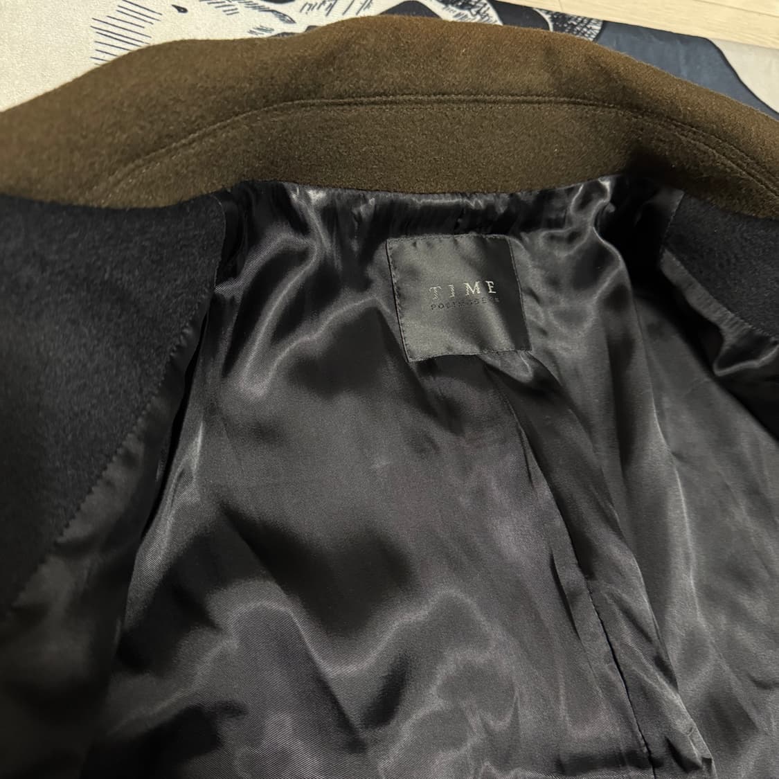 타임옴므 캐시미어 코트 XL사이즈 상품이미지6