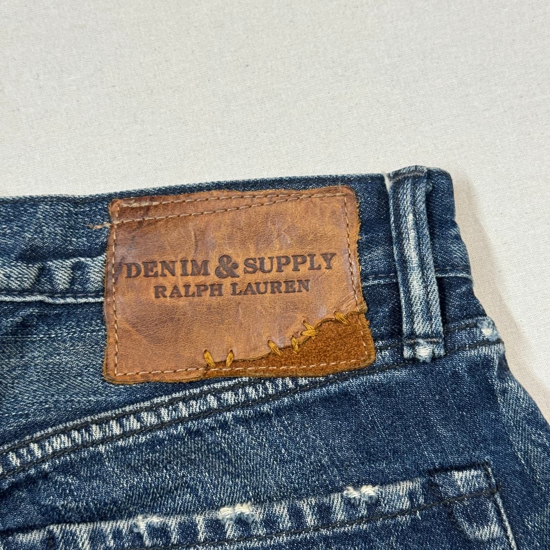 30inch) 데님앤서플라이 랄프로렌 바이커 데님 팬츠 상품이미지3