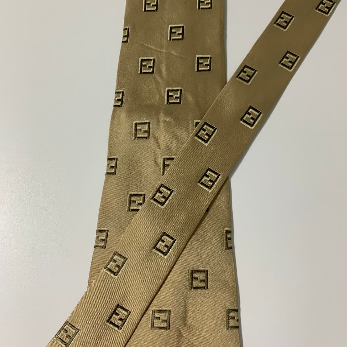 펜디(FENDI) FF모노그램 넥타이 명품 A등급 9.9cm 상품이미지3