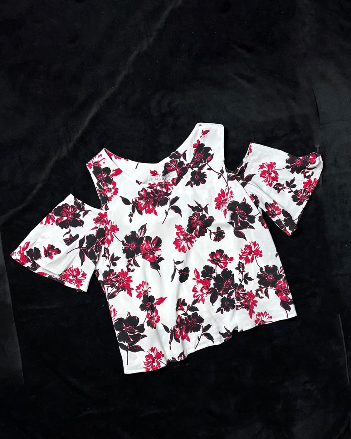 일본빈티지 SPIRAL GIRL 블라우스 상품이미지1