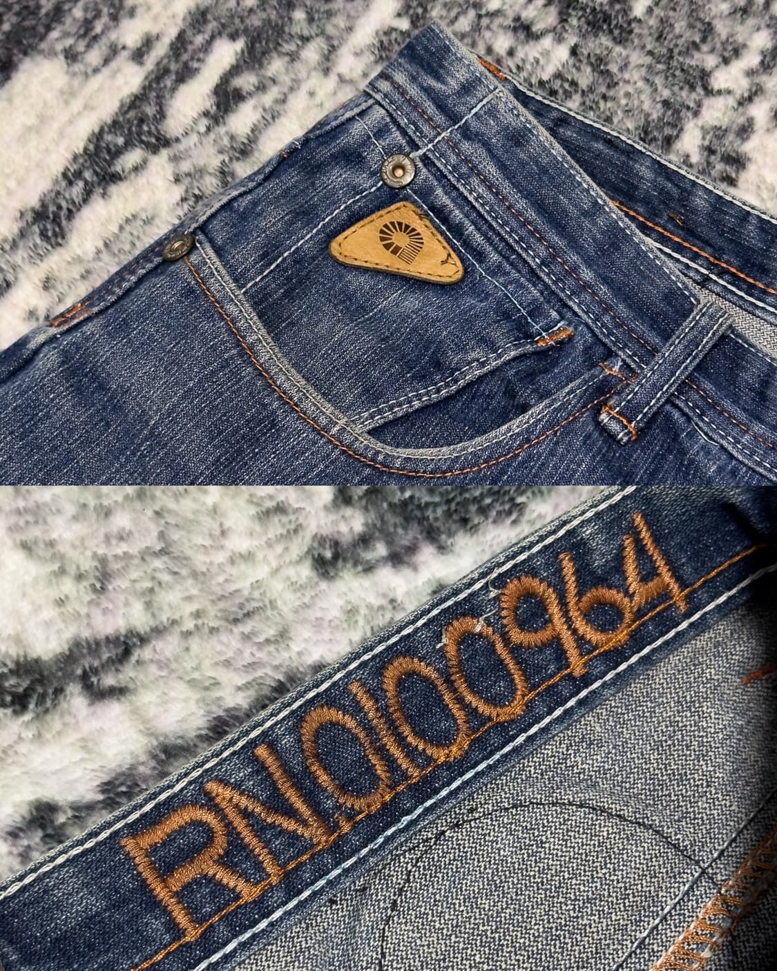 {Akademiks} Back Printing Bermuda Denim  상품이미지9