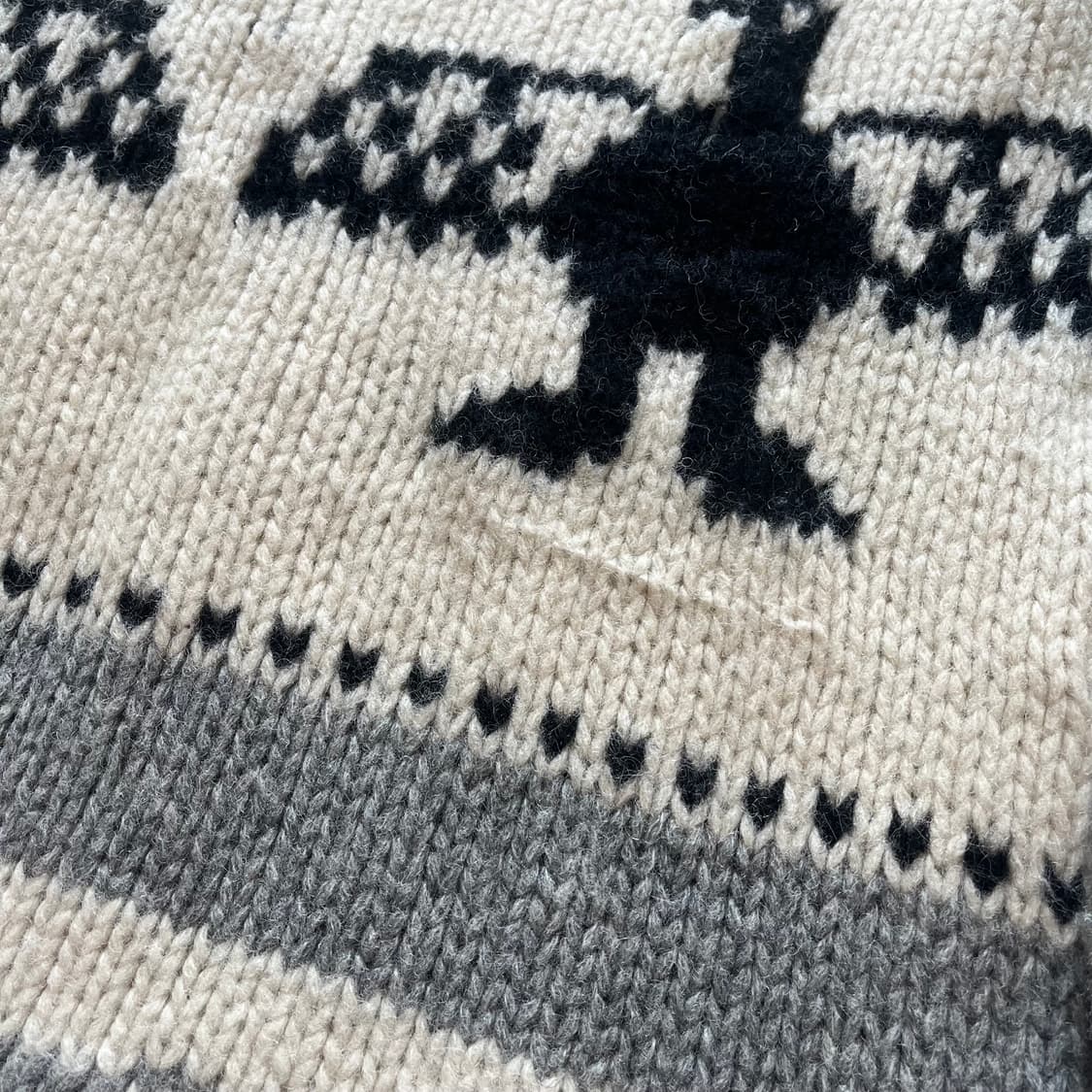 오리지날 헤비울 코위찬 니트 상품이미지4