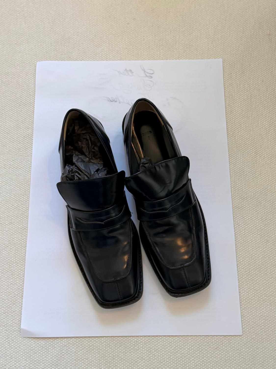 오소이 데릭 로퍼 38 (네이비) 상품이미지4