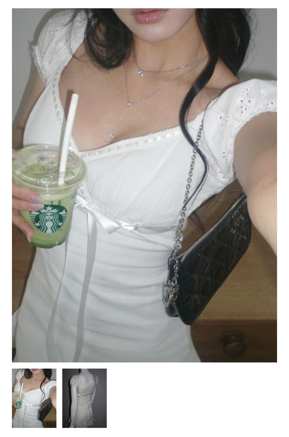 엔젤넘버 555 Daisy puff dress 상품이미지1