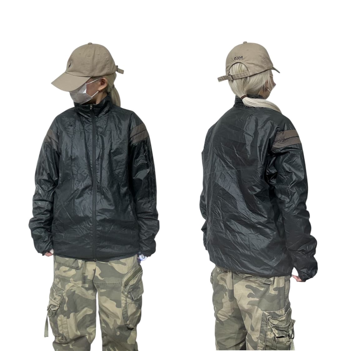 아디다스 블랙 바람막이 자켓 L 상품이미지1