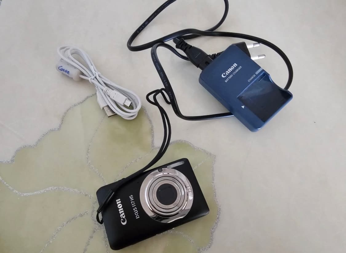 S급) 캐논 익서스 ixus 117 HS 블랙 디지털 카메라 상품이미지1