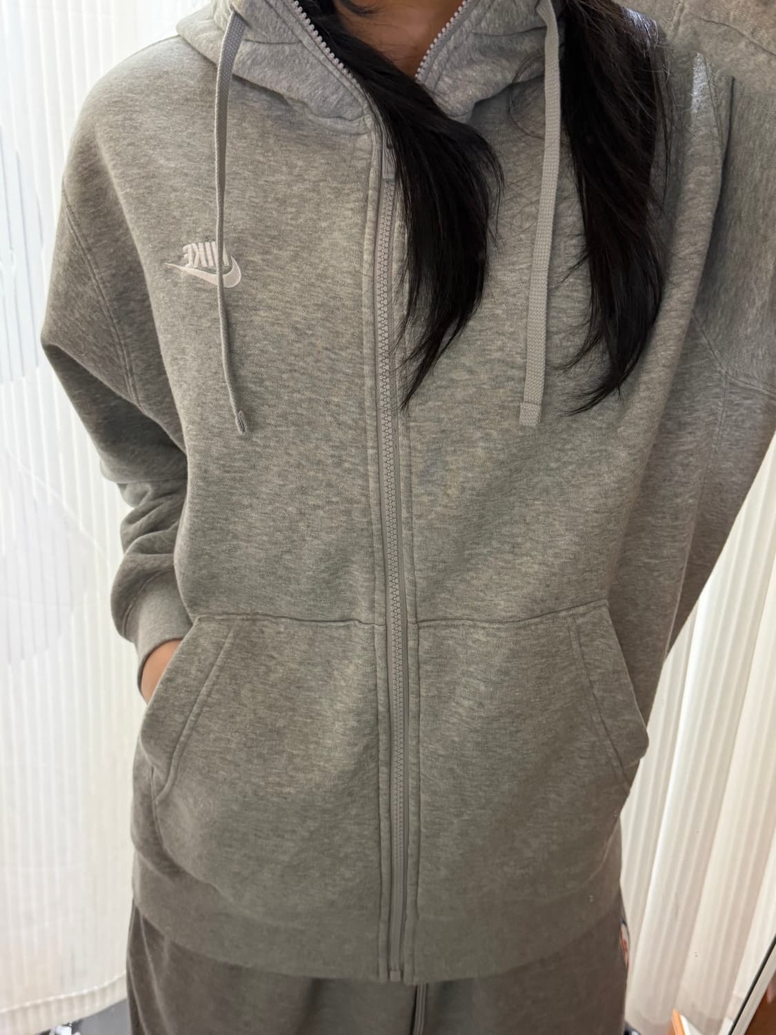 나이키 그레이 후드집업 m 상품이미지1