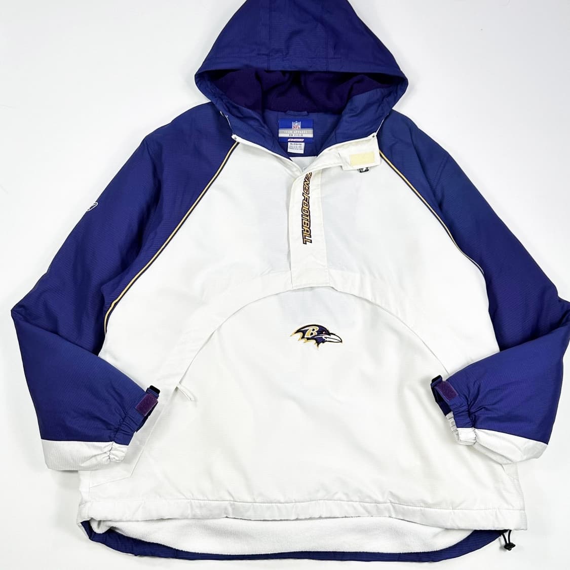 리복 x NFL 볼티모어 레이븐스 아노락 점퍼 (실측 XXL) 상품이미지2