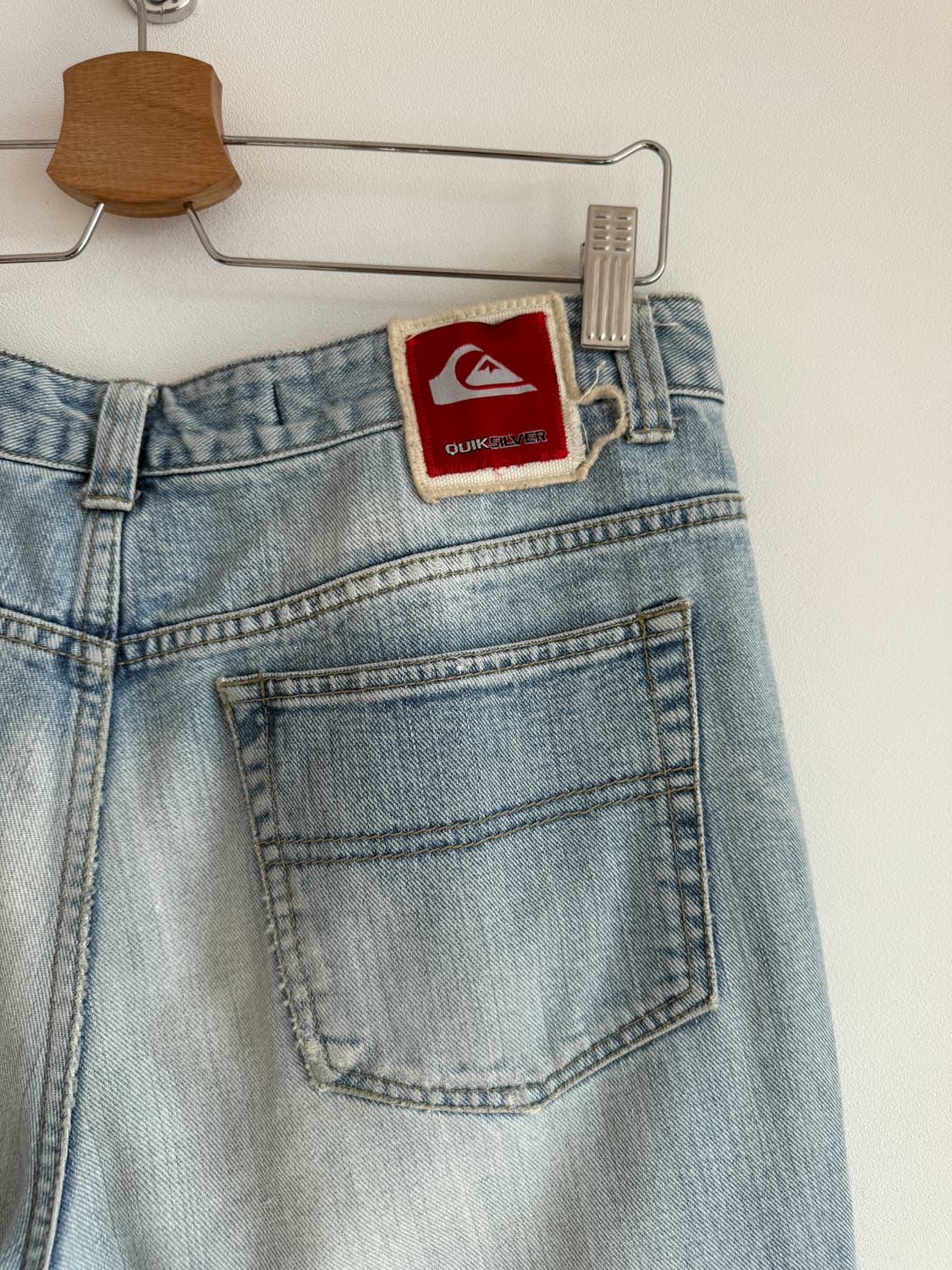 올드 퀵실버(QUIKSIVER) Y2K 데님 팬츠 상품이미지7