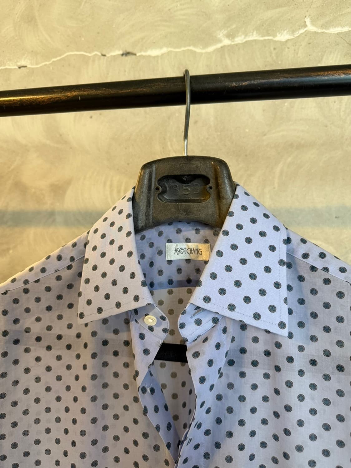 ASCOT CHANG 도트 드레스 셔츠 100 상품이미지5