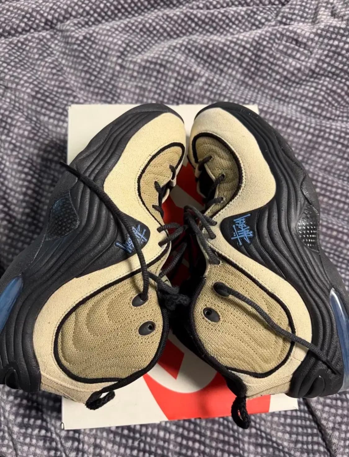 나이키 x 스투시 에어 페니 2 라탄 앤 라임스톤 275 상품이미지4