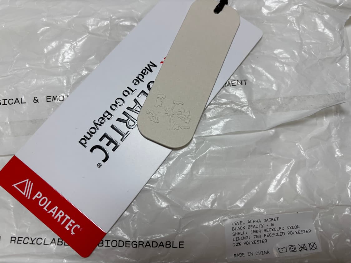 Portal level alpha jacket black beauty M 상품이미지8