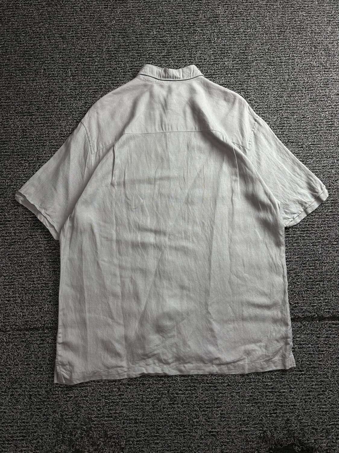 SOBRINO 아카이브 린넨 쿠바 패턴 셔츠 3984 상품이미지5