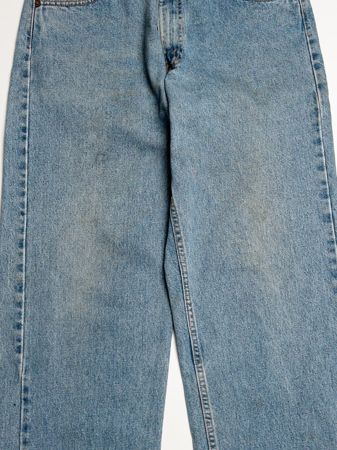 90's 미제 리바이스 565 루즈 핏 와이드 레그 33x32 상품이미지4