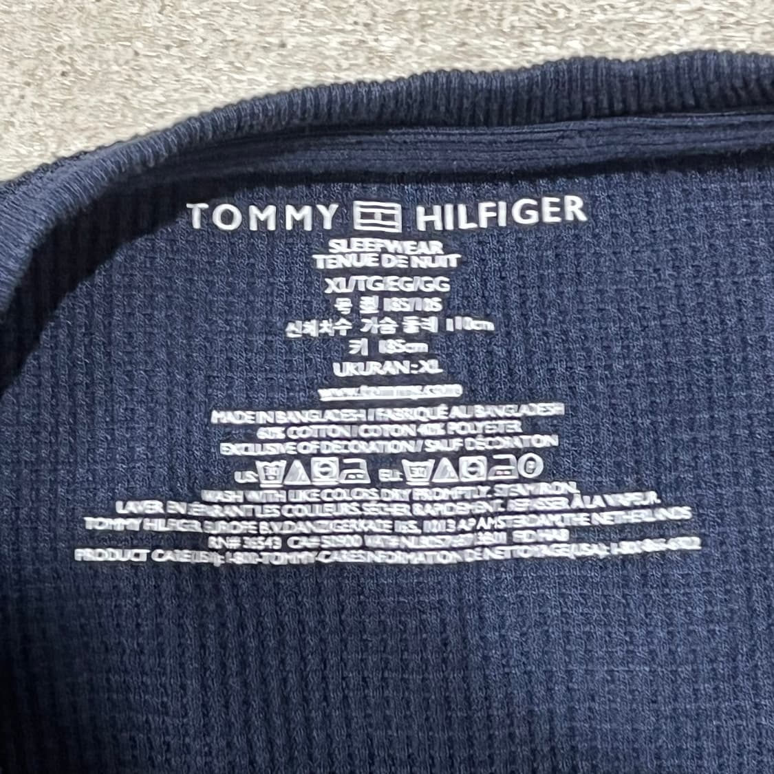 타미힐피거 헨리넥 티셔츠 s10265 상품이미지5