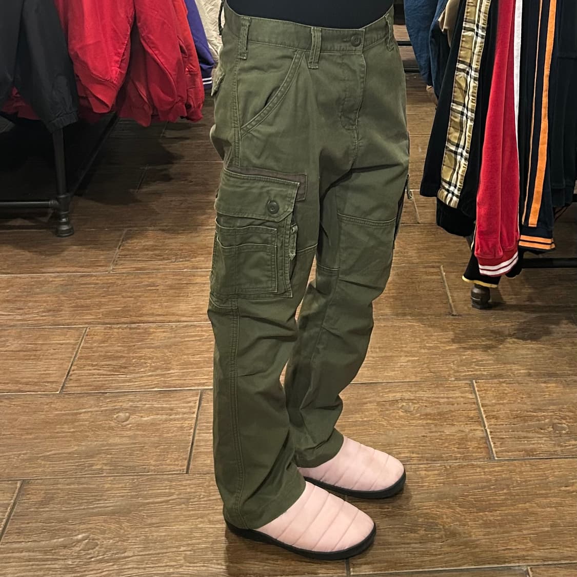 [HI] 알파인더스트리 카고 팬츠 카키 상품이미지3