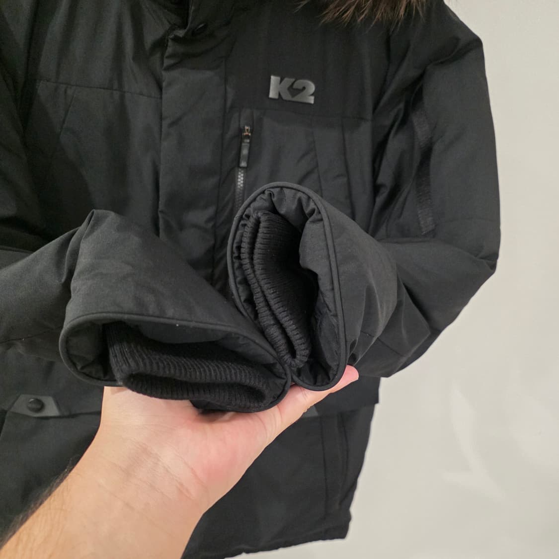 K2 남성 구스다운 고스트 패딩 블랙 95 상품이미지6