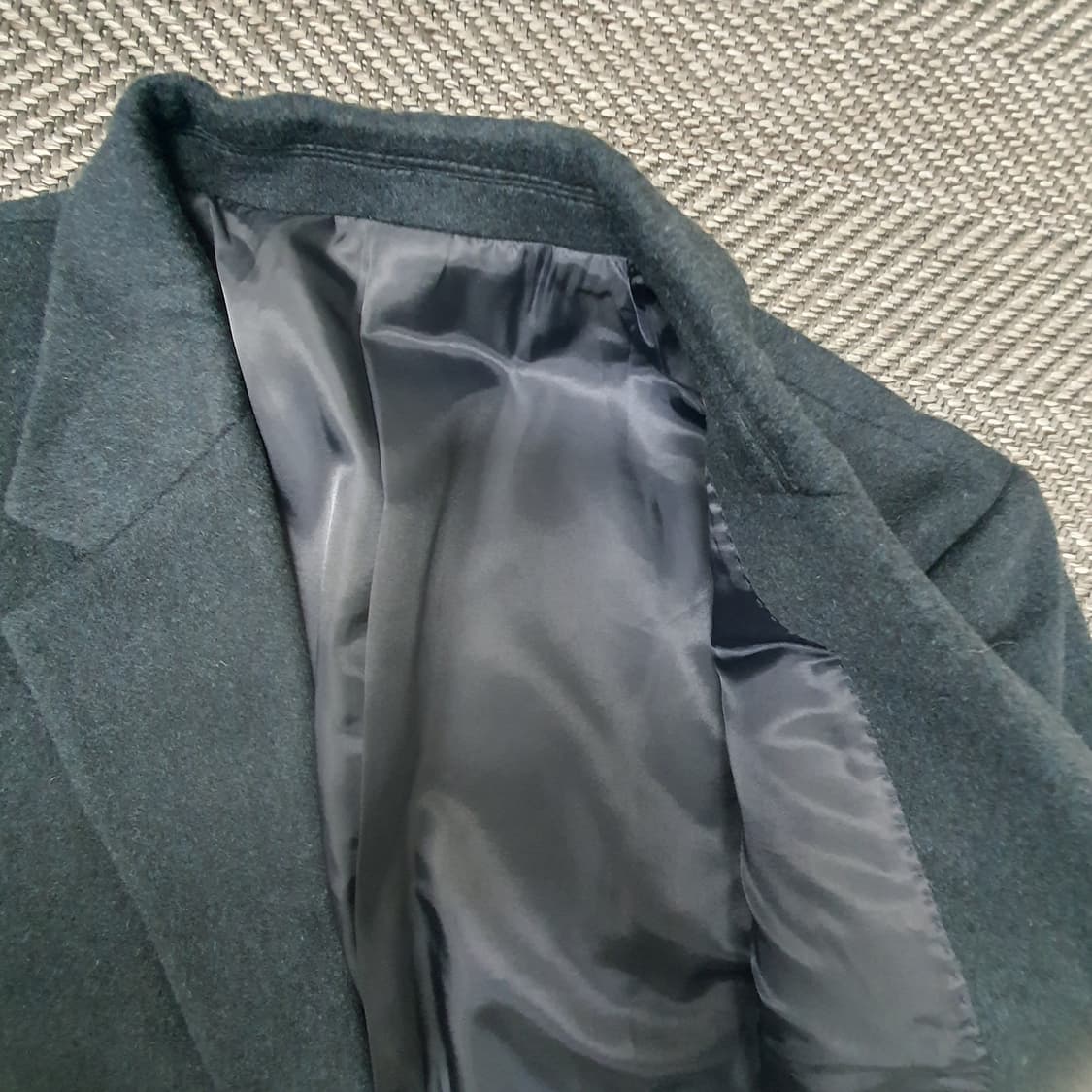 미착용 지오송지오 울 캐시미어 코트 남자105 상품이미지8