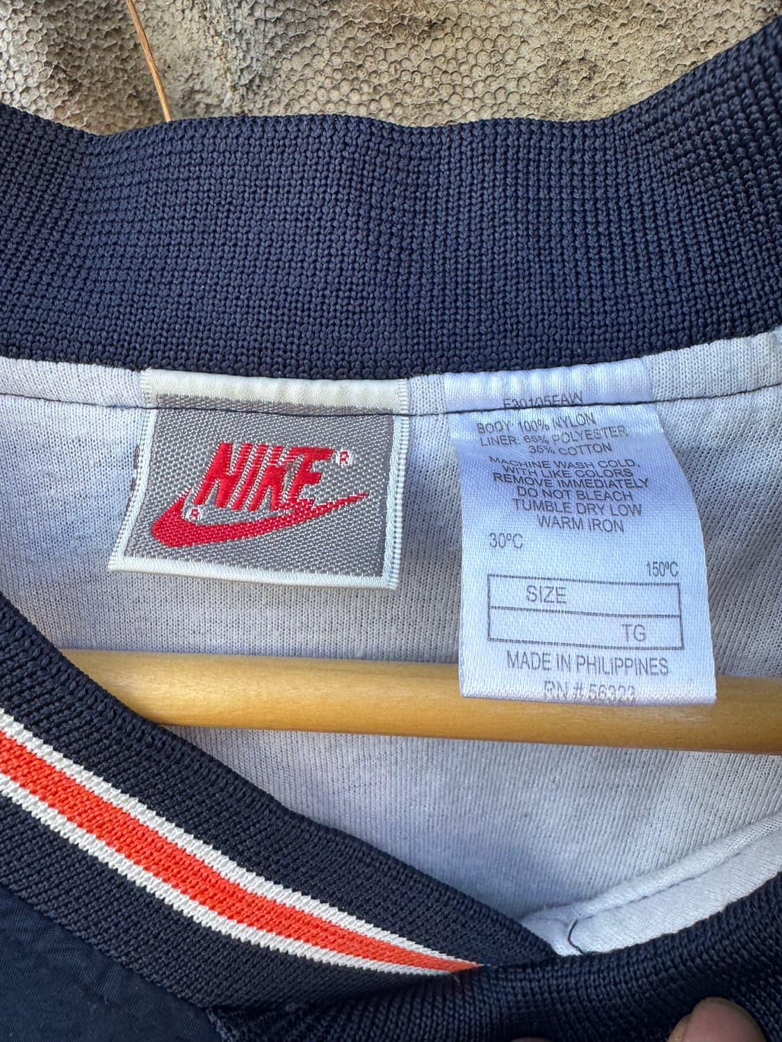 90s 나이키 빈티지 빅스우시 로고 웜업 바람막이 상품이미지5