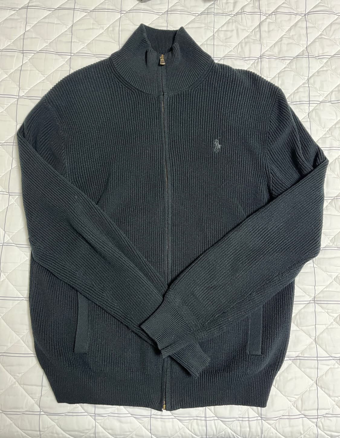 폴로 니트 집업 상품이미지2